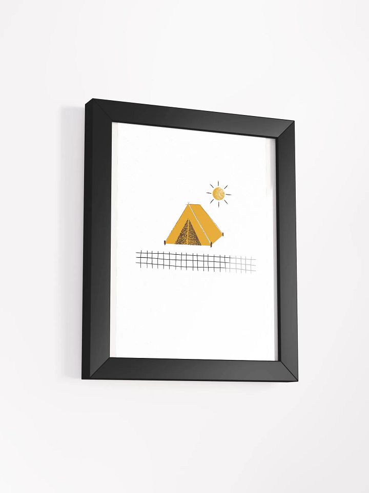 Sunshine Tent Adventure Framed Poster product image (13)