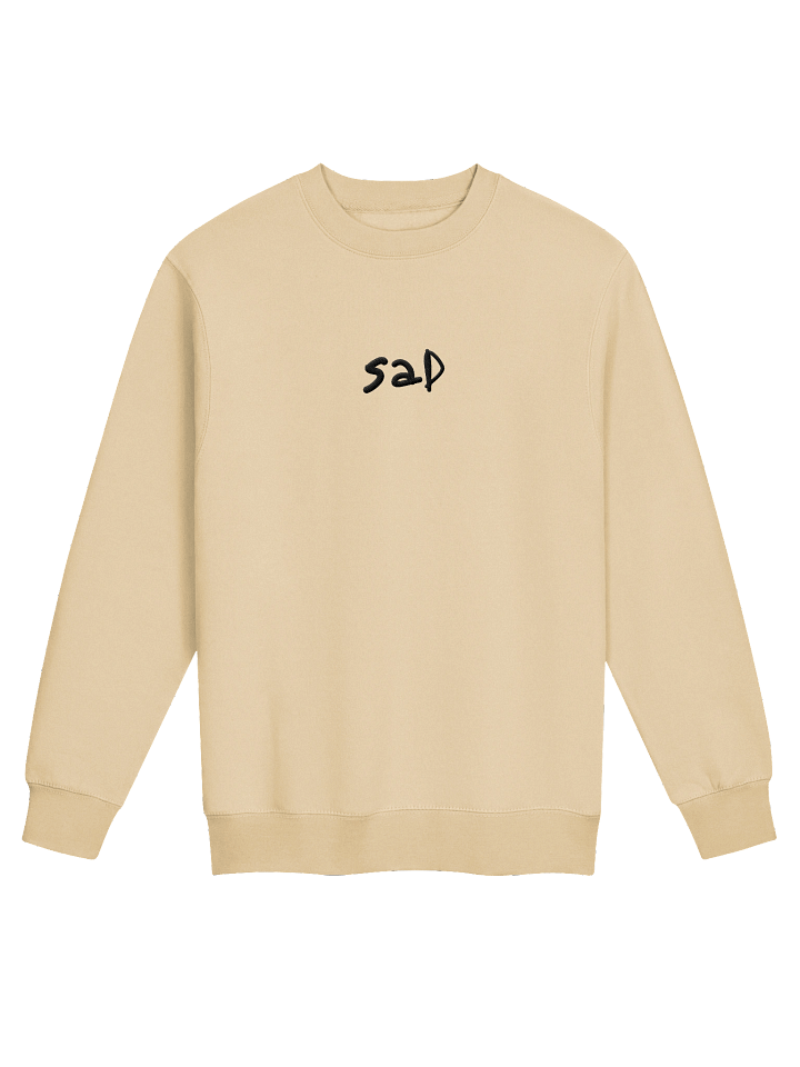 Sad Crewneck (Tan) product image (1)