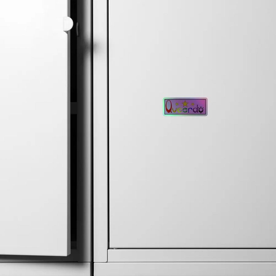 Queerdo Holo Sticker product image (6)