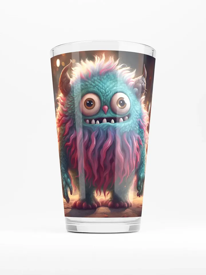 Cute Monster Pint Glass product image (1)