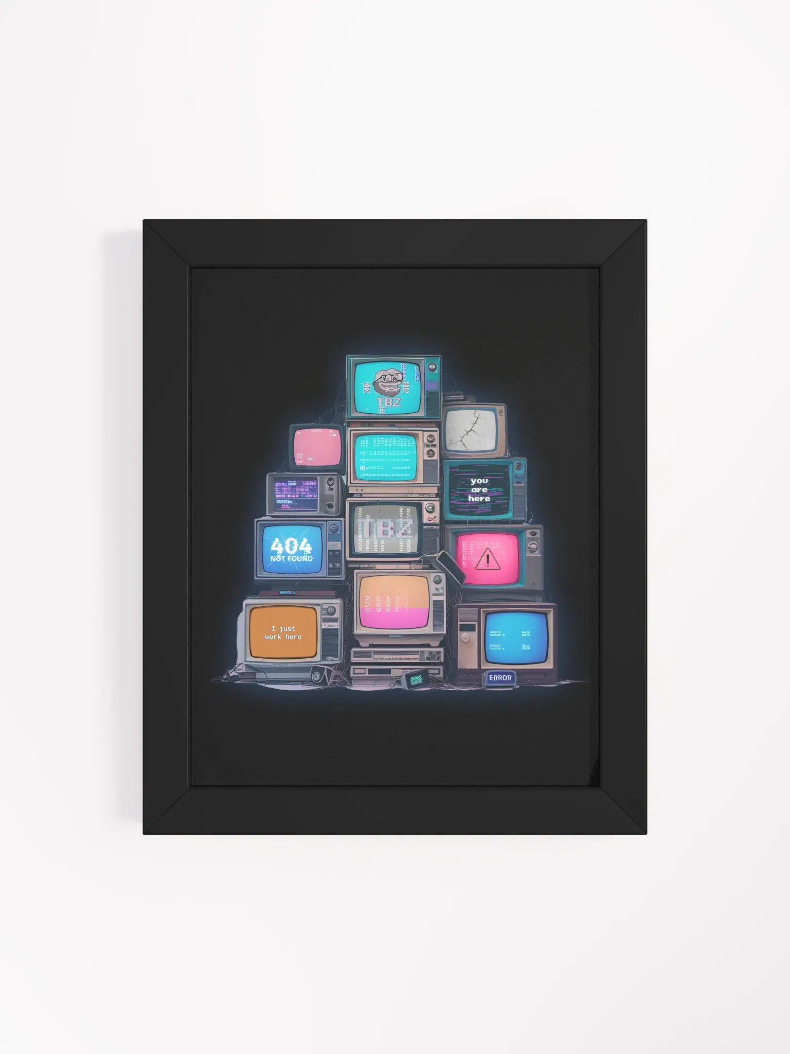 I Just Work Here Framed Poster product image (53)