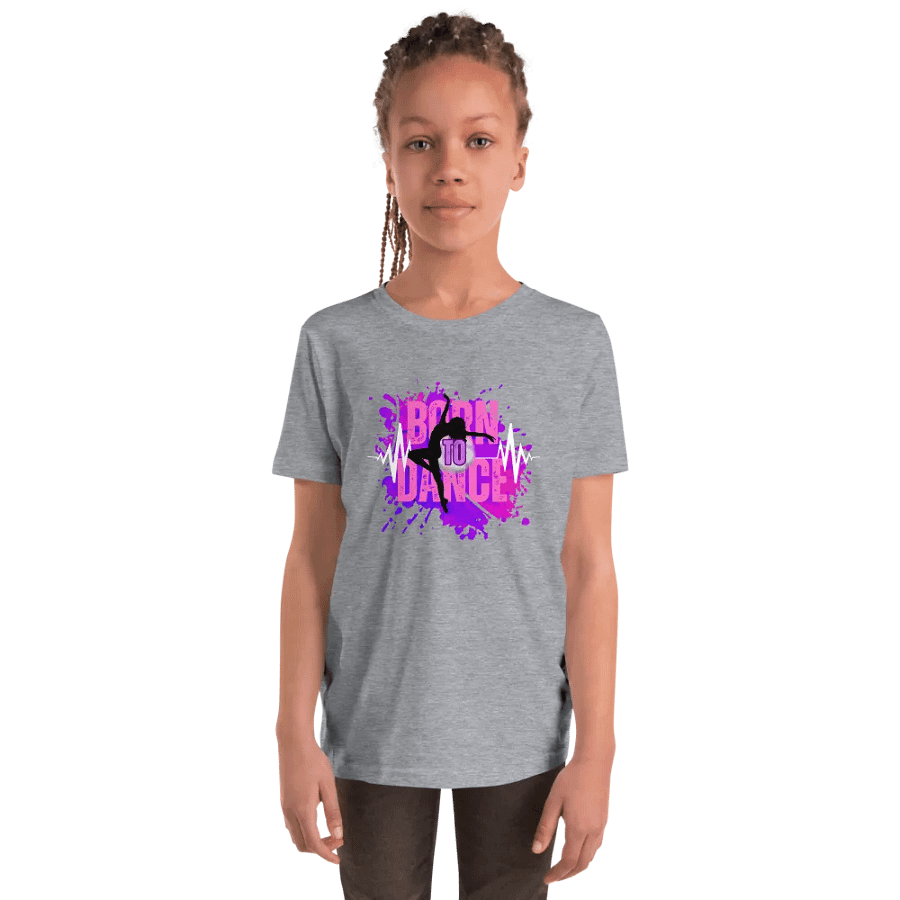 Born to Dance Her Silhouette Dynamic Dance Youth T-Shirt product image (4)