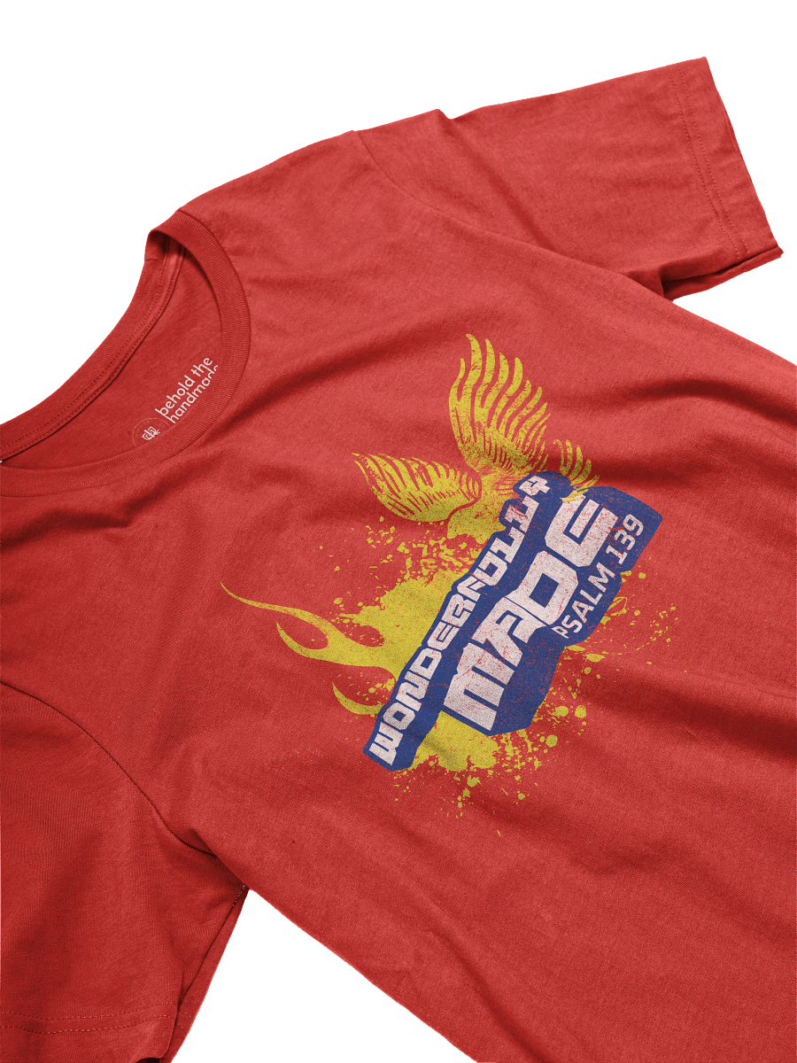 Wonderfully Made- Psalm 139, Short Sleeved T- Shirt product image (4)