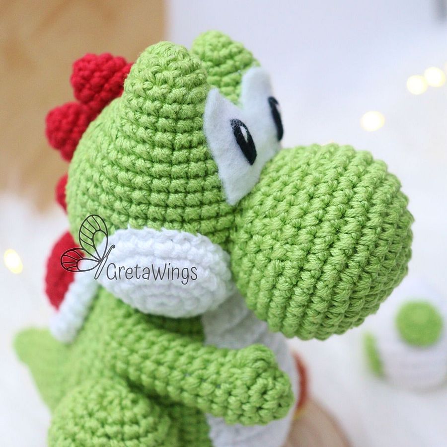 Patrón de Amigurumi de Yoshi (Descarga Digital) product image (3)
