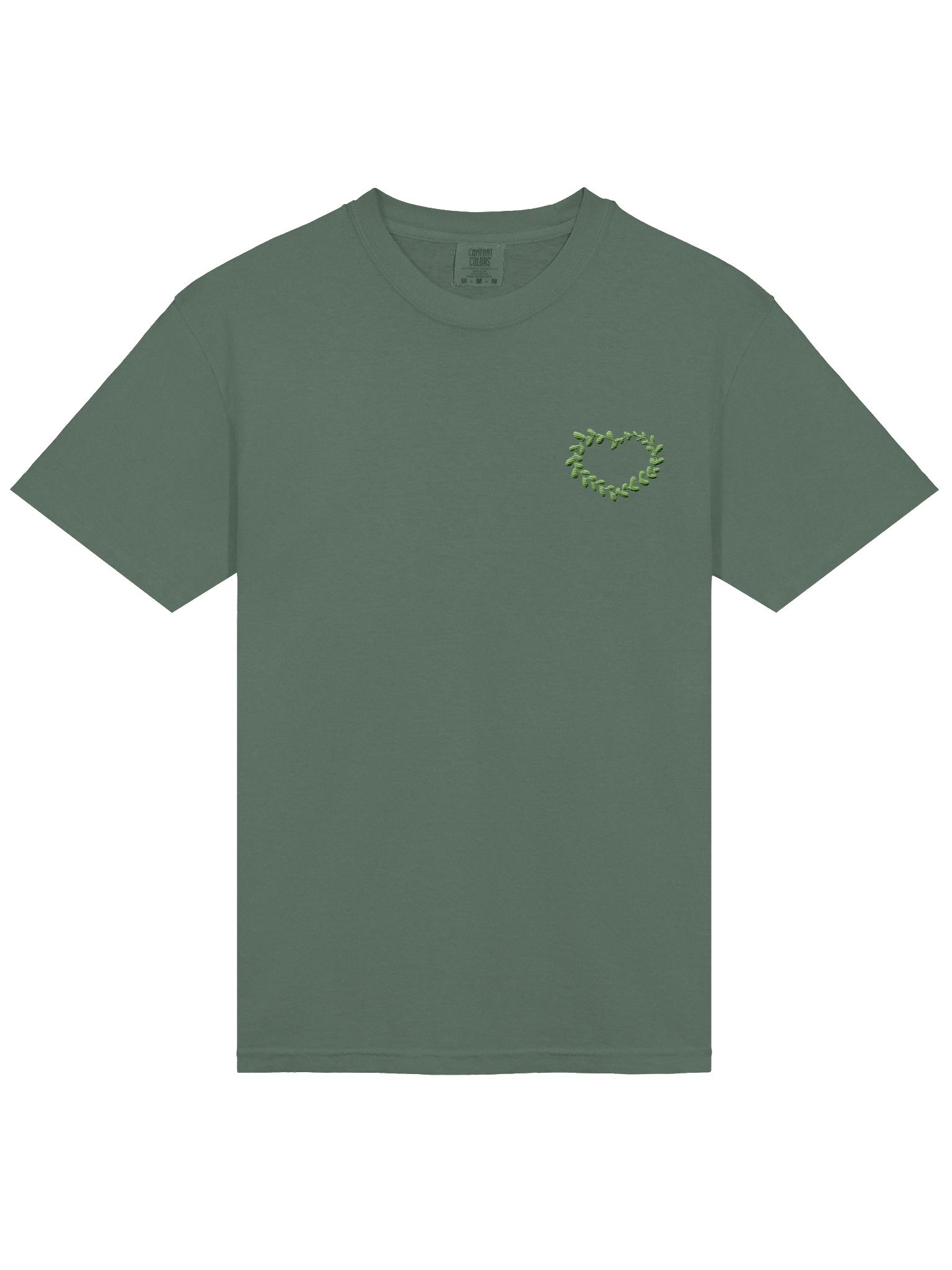 vine heart embroidered tee product image (3)