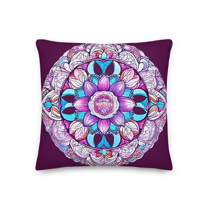 Moonlit Garden Mandala - Pillow product image (1)