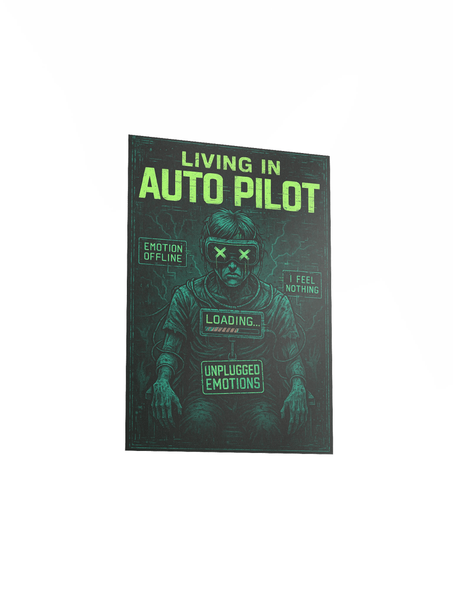 Living in Auto Pilot Poster product image (21)
