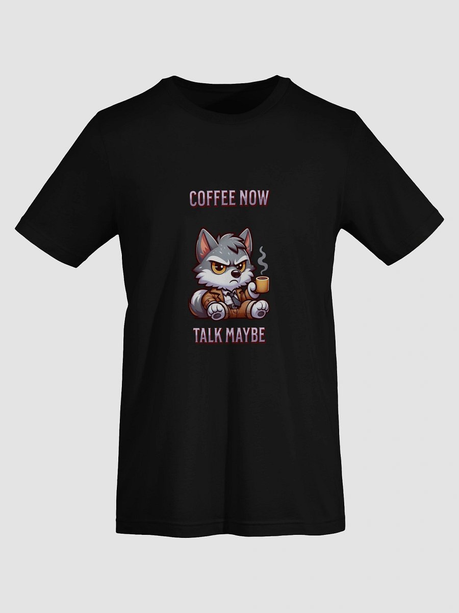 GRUMPY GREY WOLF COFFEE NOW TALK MAYBE product image (37)