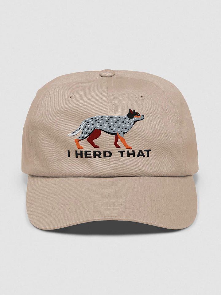 I Herd That Classic Dad Hat(Embroidered) of an Australian Cattle Dog(Blue Heeler) product image (33)