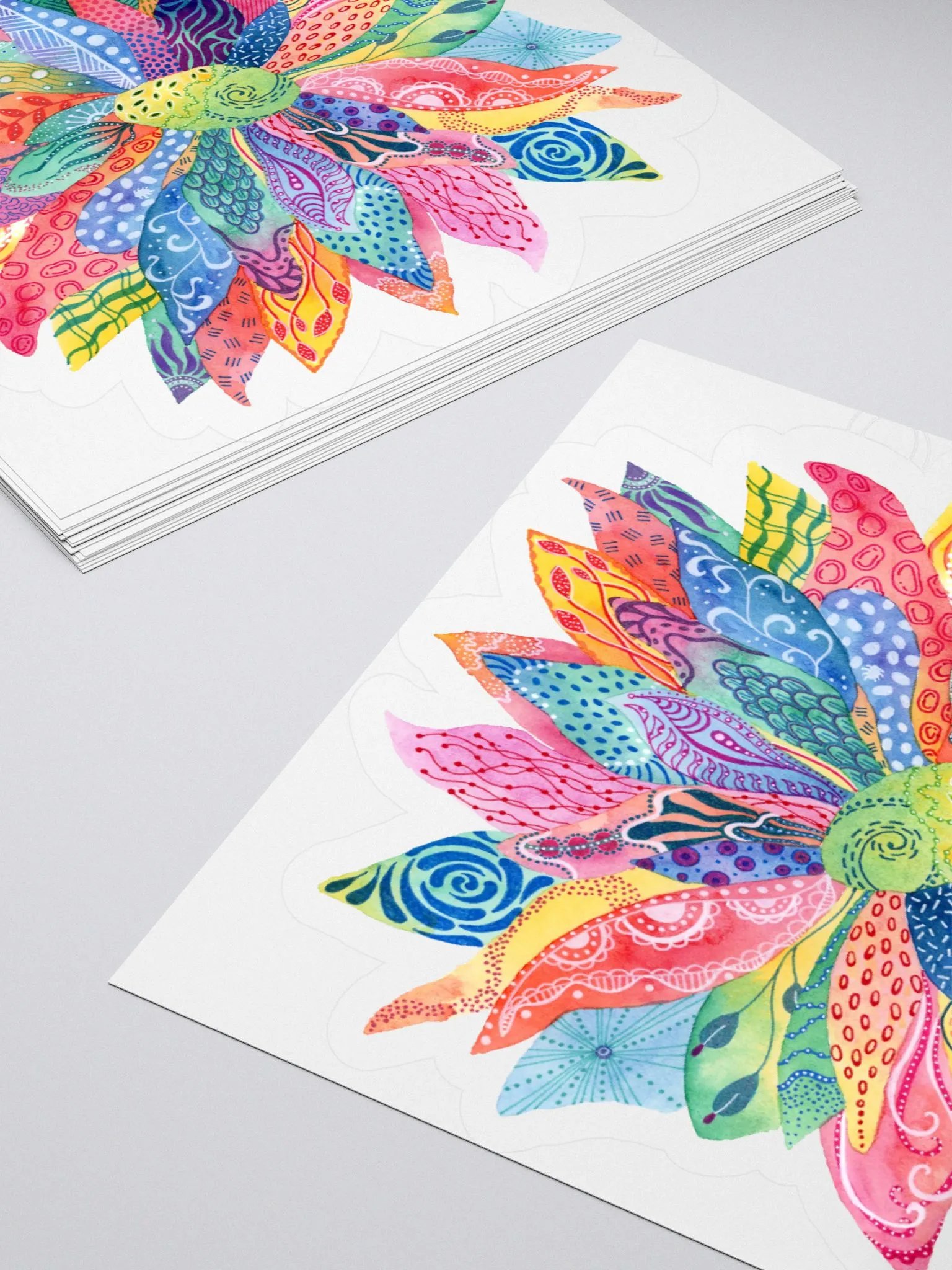 Blossom Burst Kiss Cut Stickers product image (10)