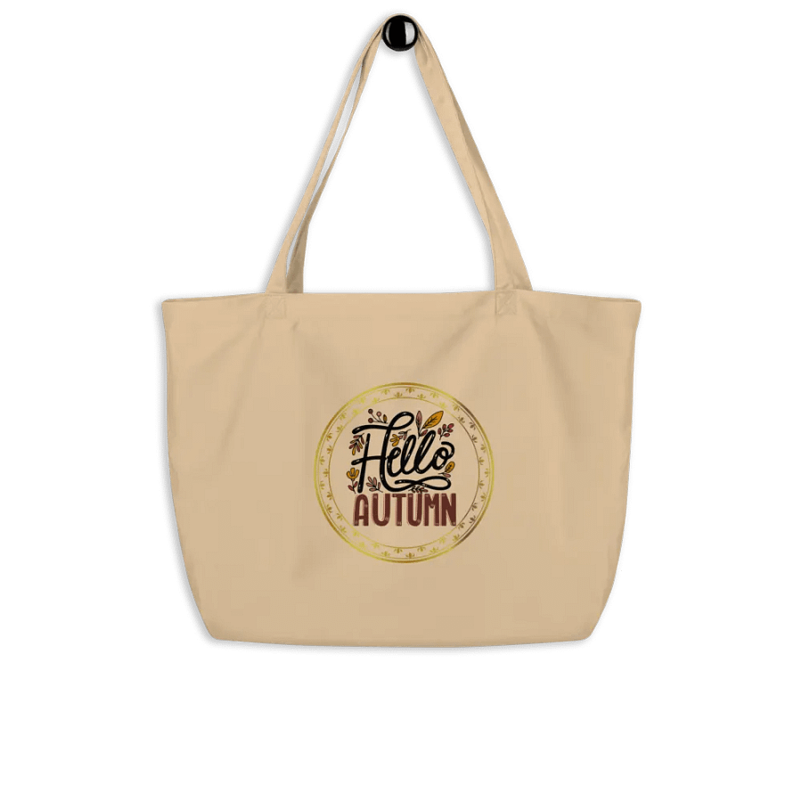 Hello Autumn Twill Tote product image (9)
