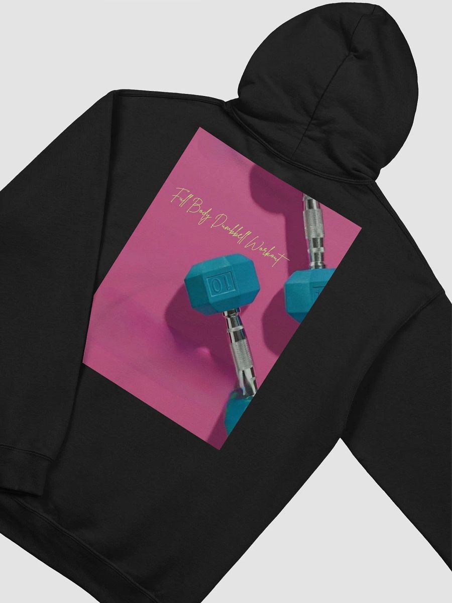Hexagonal Dumbbell Full Body Workout Hoodie product image (4)