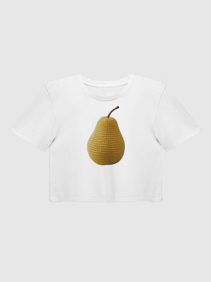 CozyAvocado Women's Premium Pear Crop Top #16 product image (1)