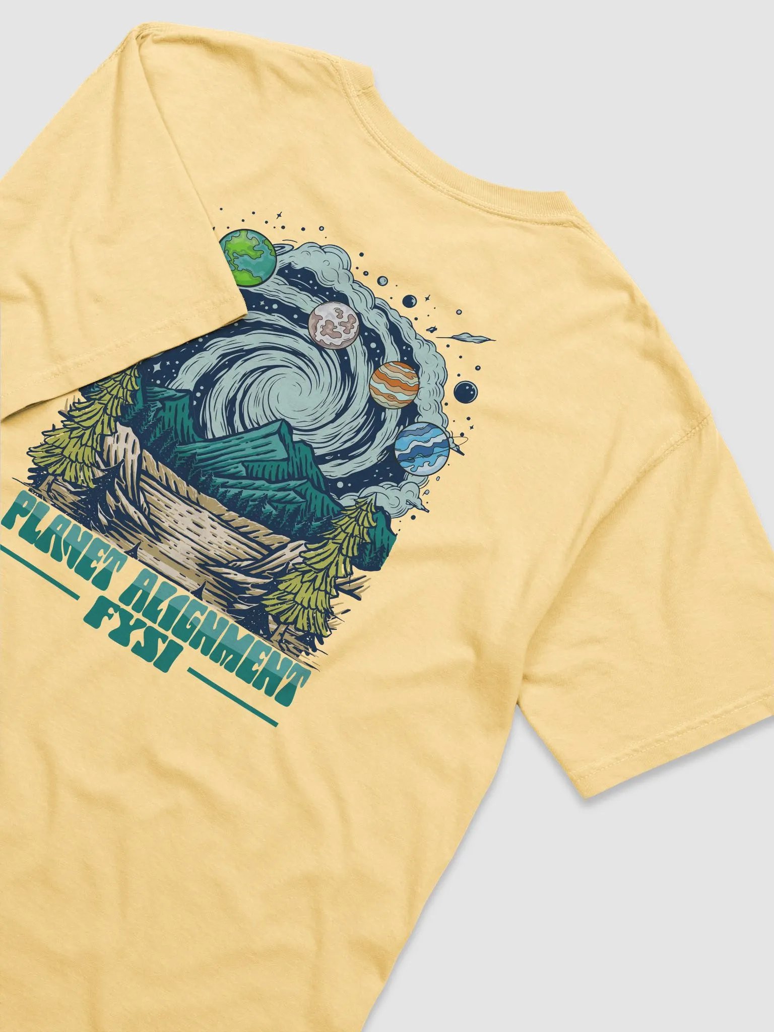 Planet Alignment Organic Cotton T-shirt product image (16)