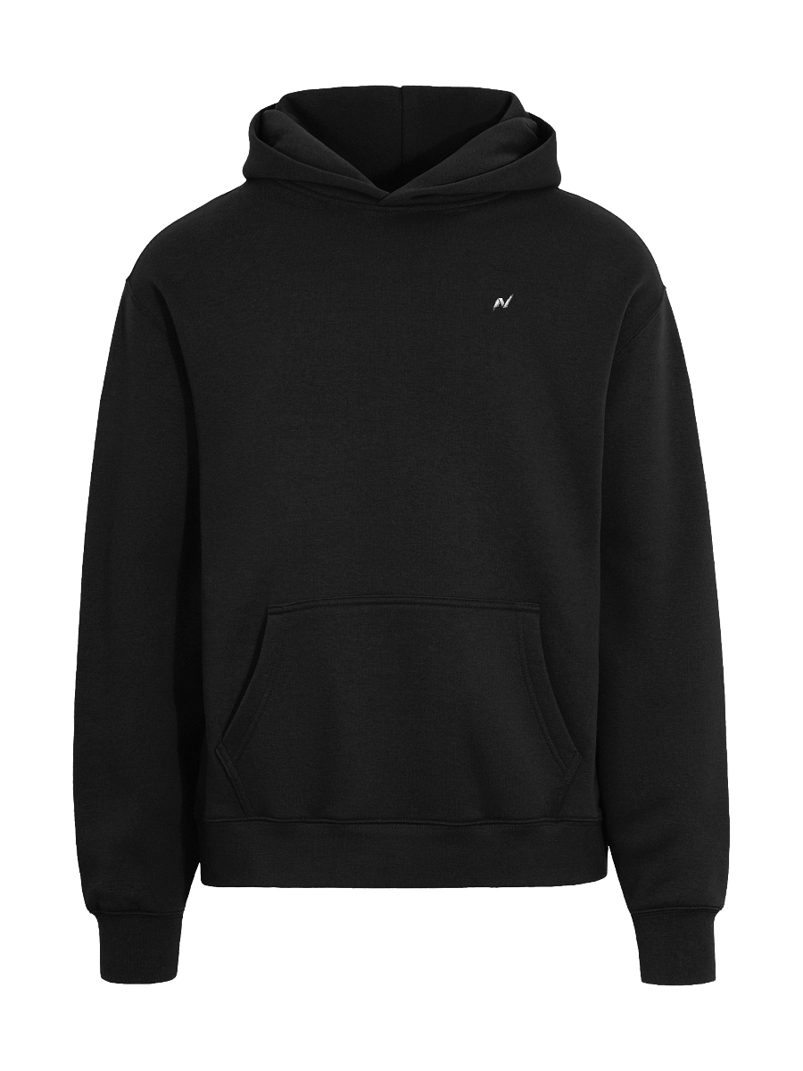 Nash White Logo Embroidered Hoodie product image (1)