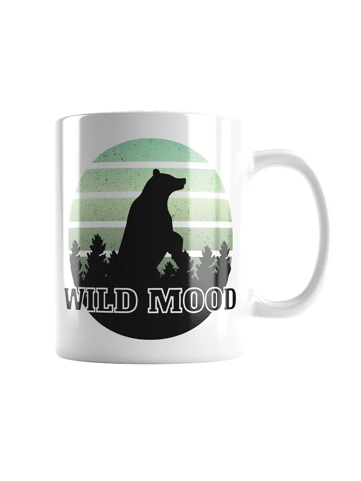 Wild Mood - Twilight Bear Silhouette Mug product image (1)