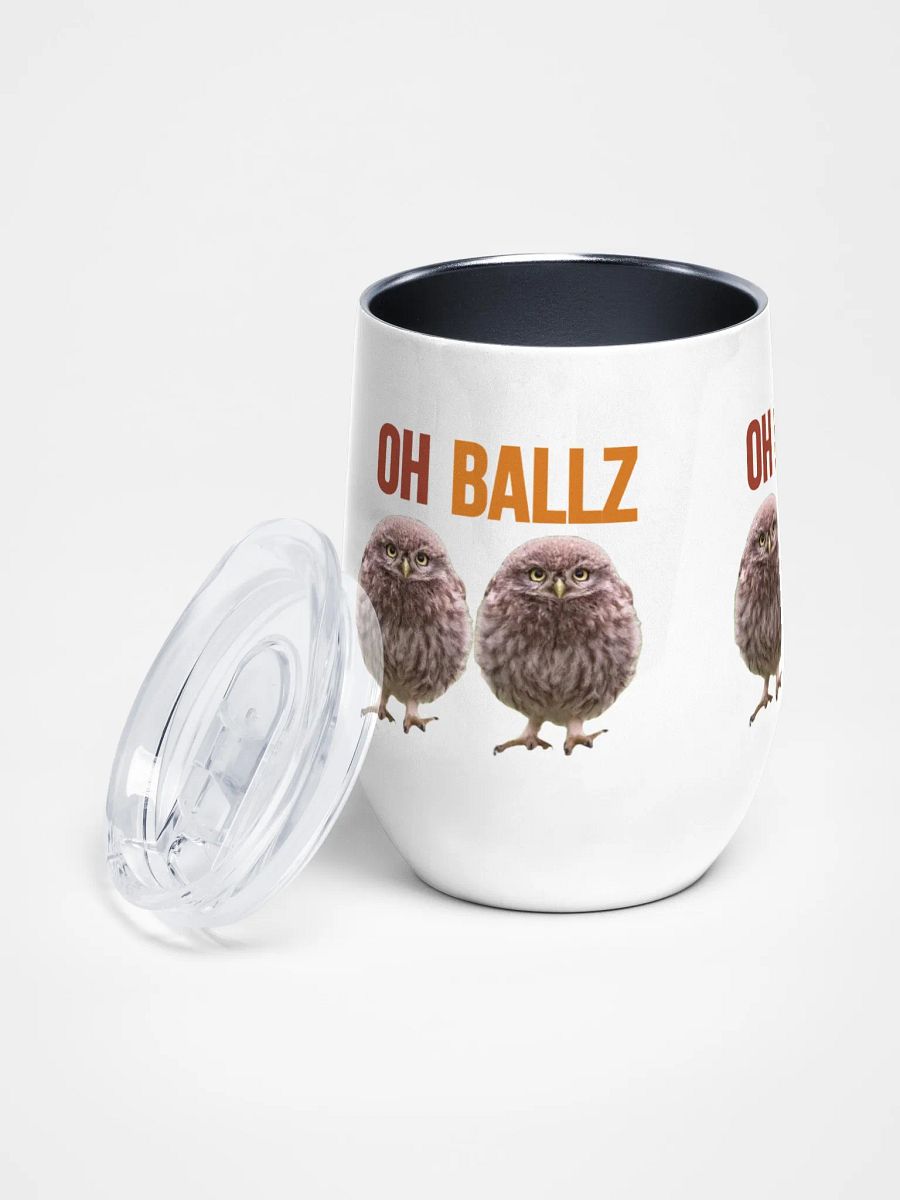 Oh Ballz Owl Small Tumbler product image (2)