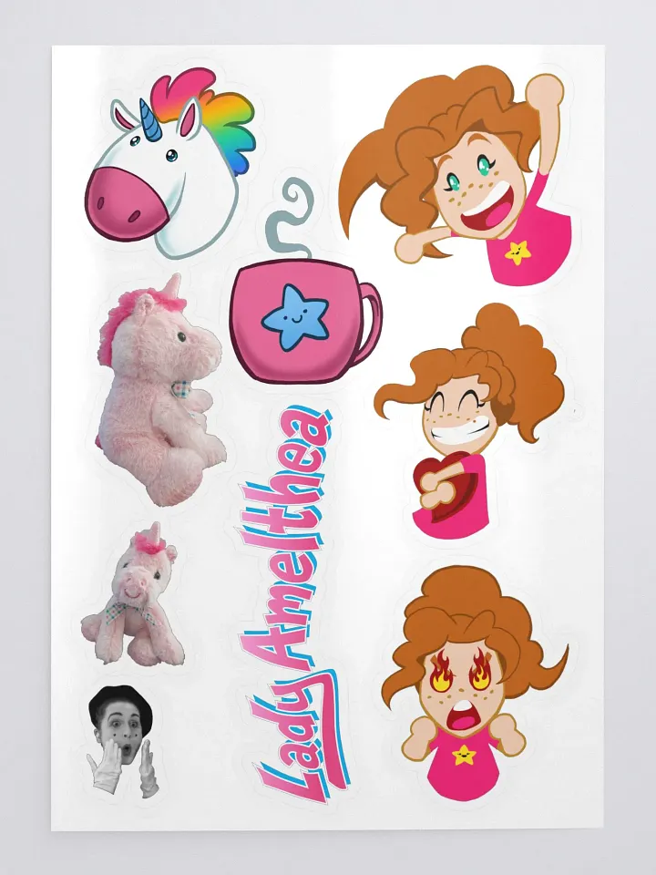 Faces of Lady and Larry product image (1)
