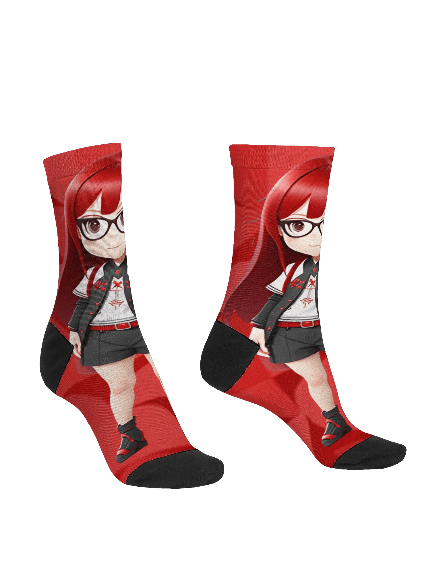 (Red CHIBI) K Socks product image (3)