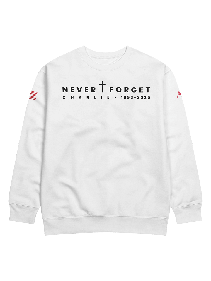 Never Forget – Charlie Kirk Memorial Long Sleeve product image (1)