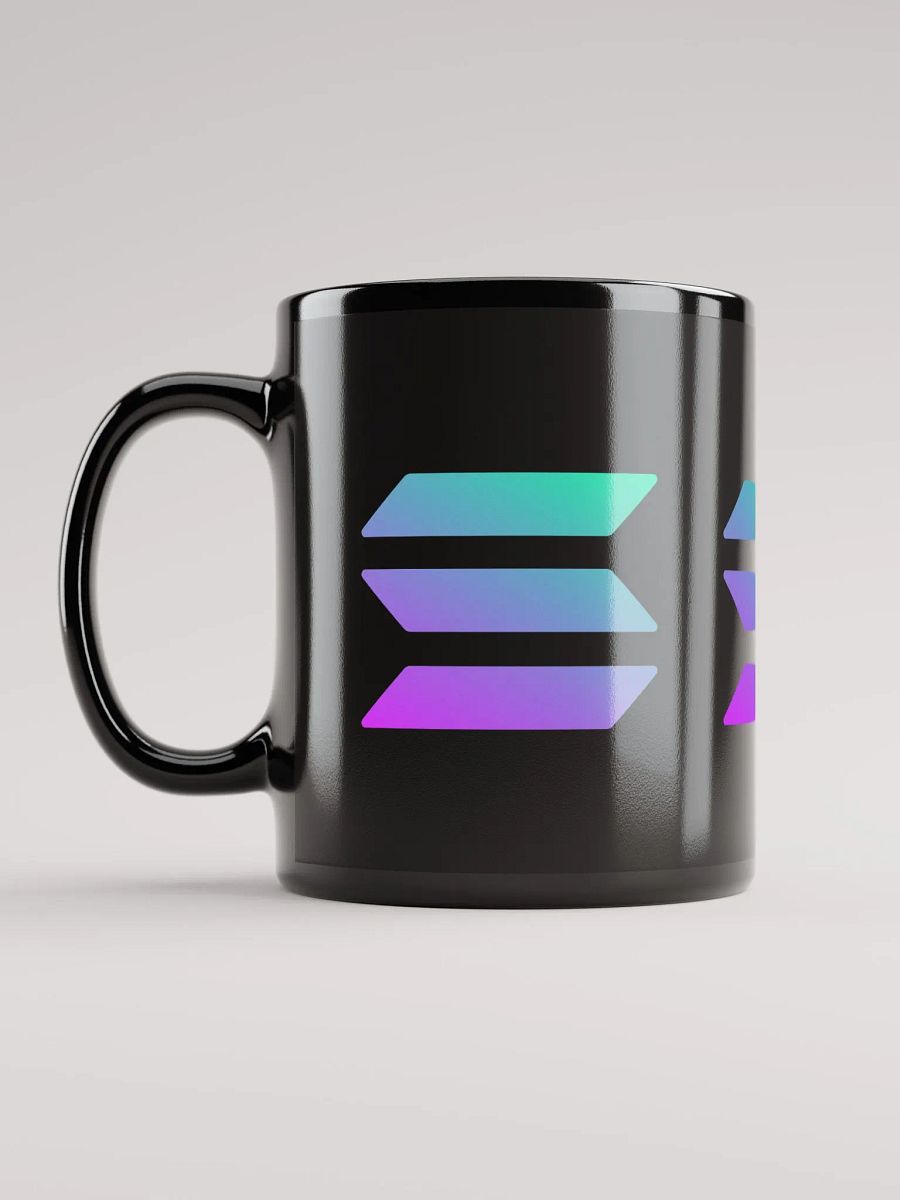 Solana Logo Black Mug product image (6)