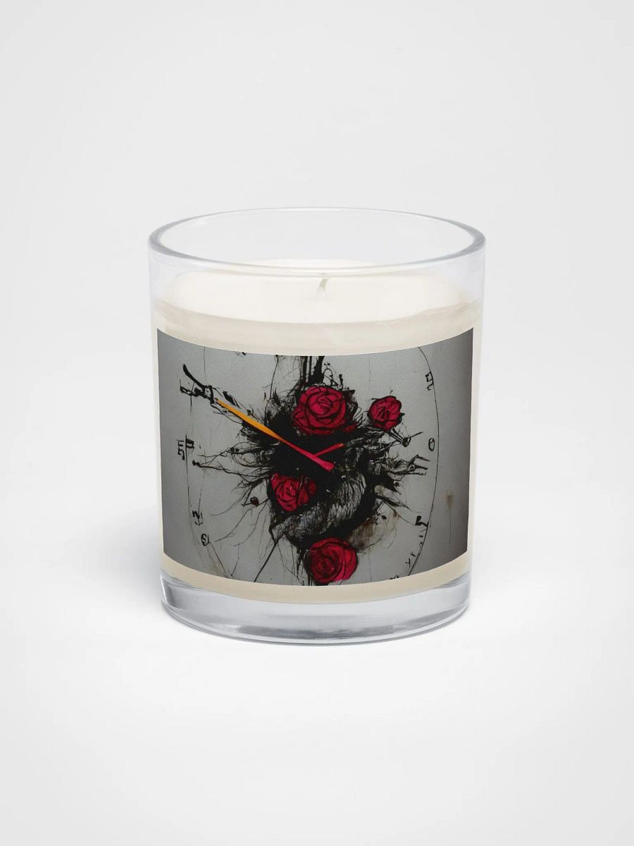 Chaos and Blooms Clock product image (1)