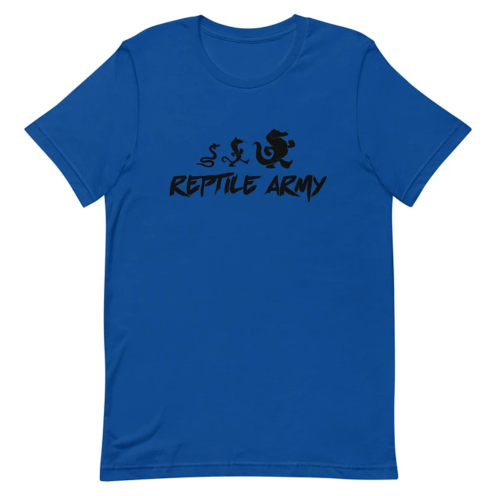 Reptile Army Classic Shirt Black Logo product image (1)