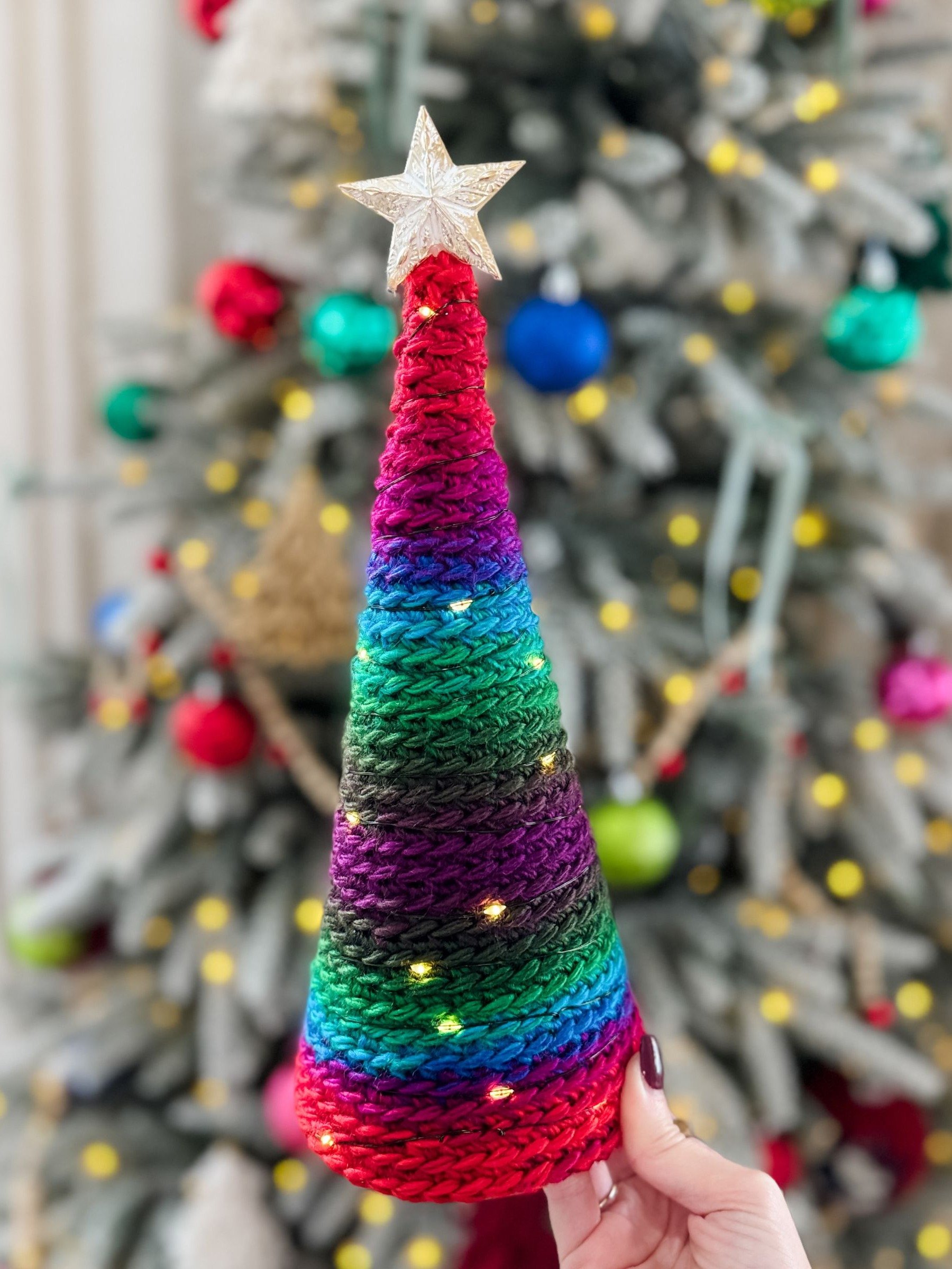 Merry & Bright Holiday Trees Crochet Pattern product image (8)