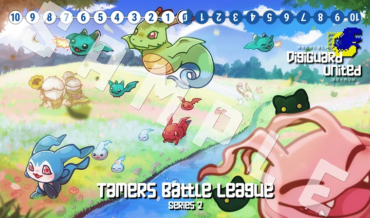 Tamers Battle League - Series 2 Playmat product image (1)
