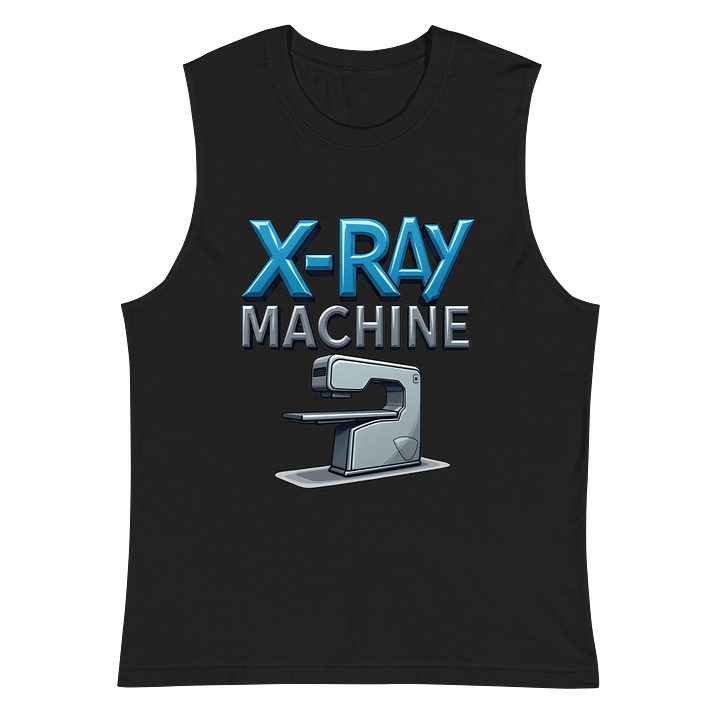X-Ray Machine Illustrated Muscle Tank product image (3)