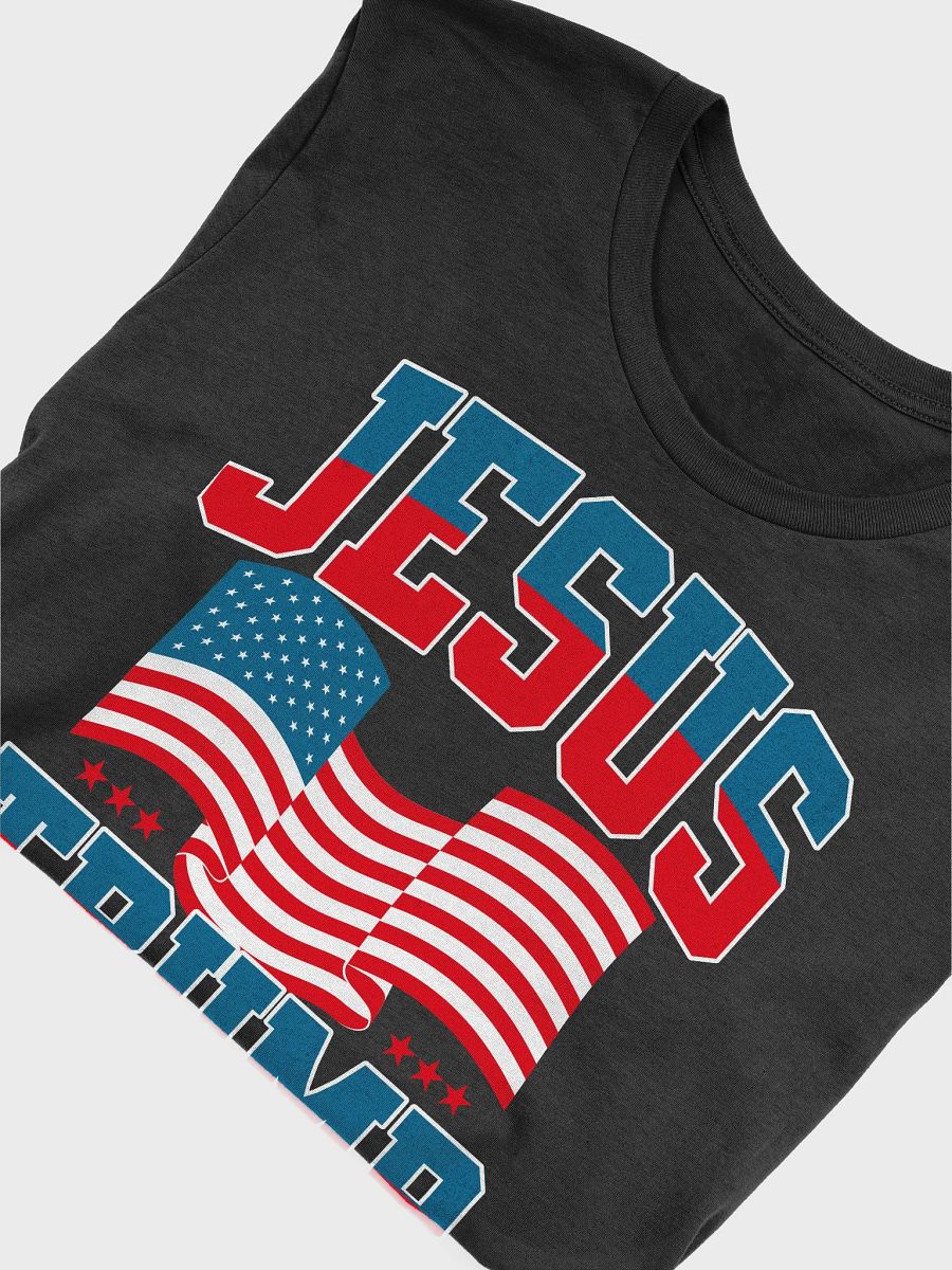 VOTE JESUS AND TRUMP 2024 MAGA MAKE AMERICA GODLY AGAIN PRESIDENTIAL ELECTION CHRISTIANITY FAITH UNISEX T-SHIRT product image (18)