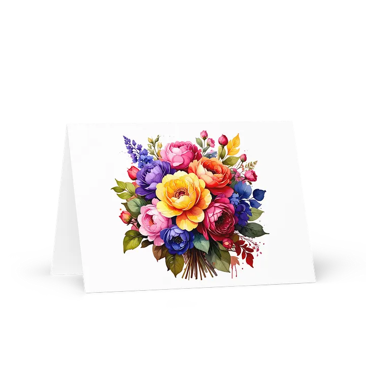 Columbia Road Market Floral Greeting Card product image (1)