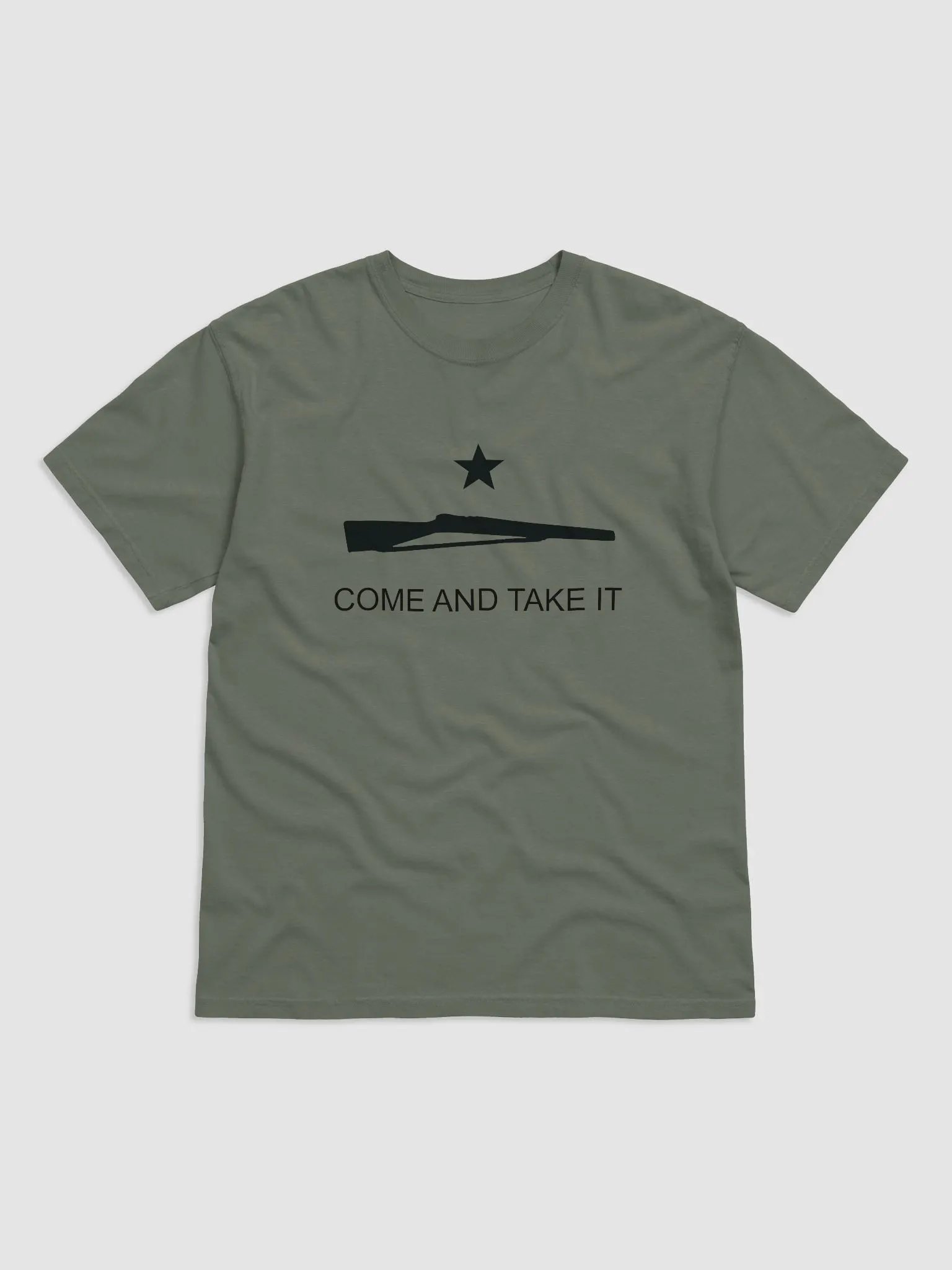 Come and Take It Black Graphic T-Shirt product image (1)