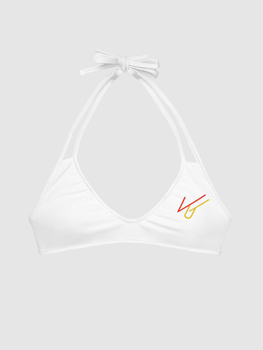 LangGang Bikini Top White product image (1)