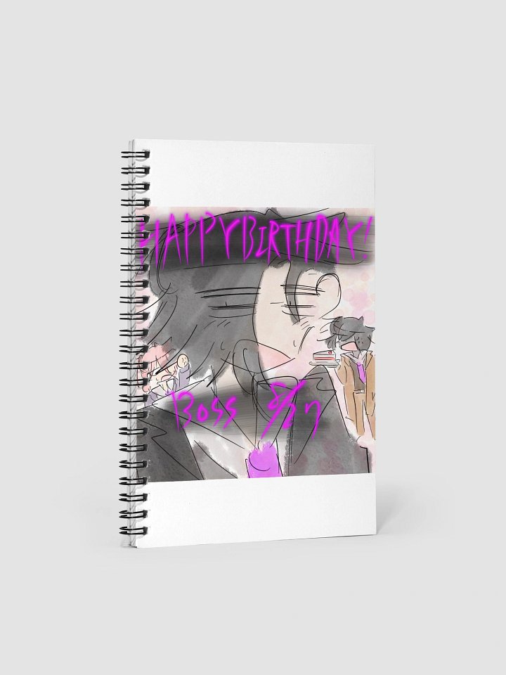 Happy Birthday Boss 2025 notebook product image (1)