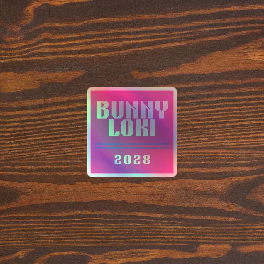 Bunny Loki 2028 Holo Sticker product image (5)