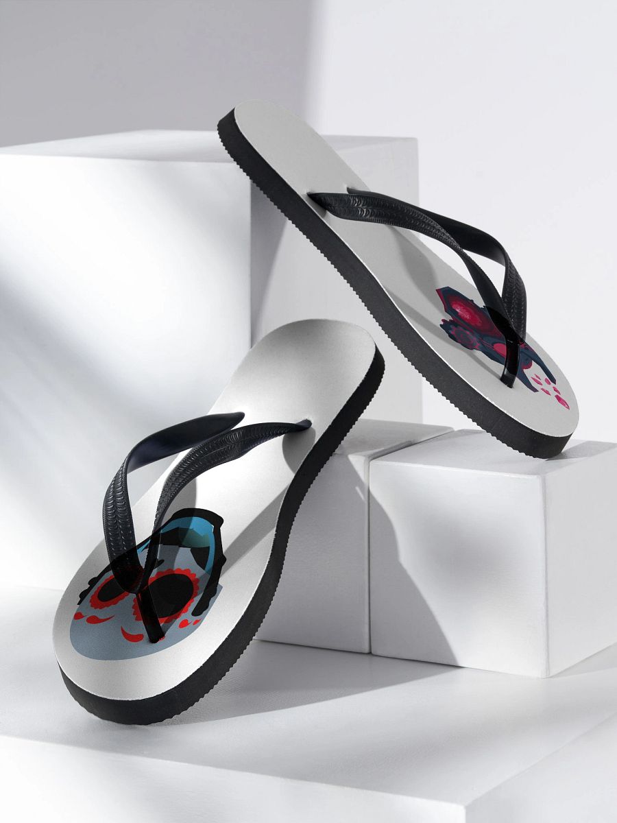 Party vs Destruction Flip Flops product image (2)