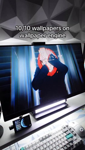 ALL WALLPAPERS 🔗 IN BIO

Wallpaper Engine is on Steam. Rainmeter tutorial for the day/date is linked in my bio @nightxparade ...