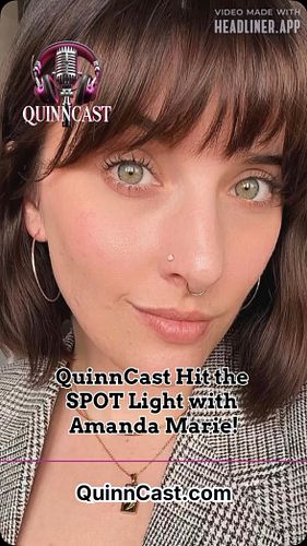 QuinnCast’s Hit the SPOT Light with Amanda Marie is LIVE!
#quinncast #podcast #audioerotica #empoweringwomen @bananaamarie @s...
