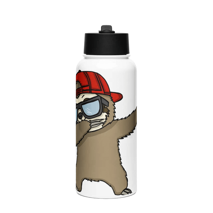 Stainless Steel Water bottle With Straw - Dab product image (1)