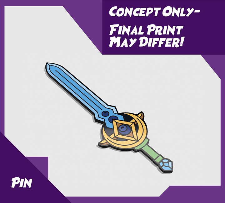 Destiny's Blade Pin (December 2025) product image (1)