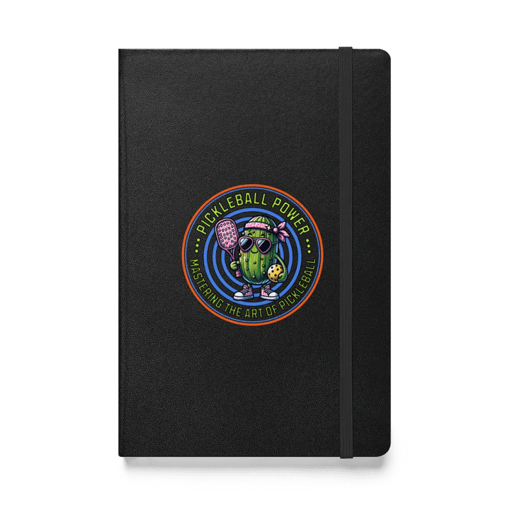 Pickleball Power Mastering The Art Of Pickleball Hardcover Journal product image (1)