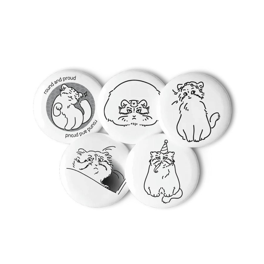 Manul Pin Set 3 product image (11)