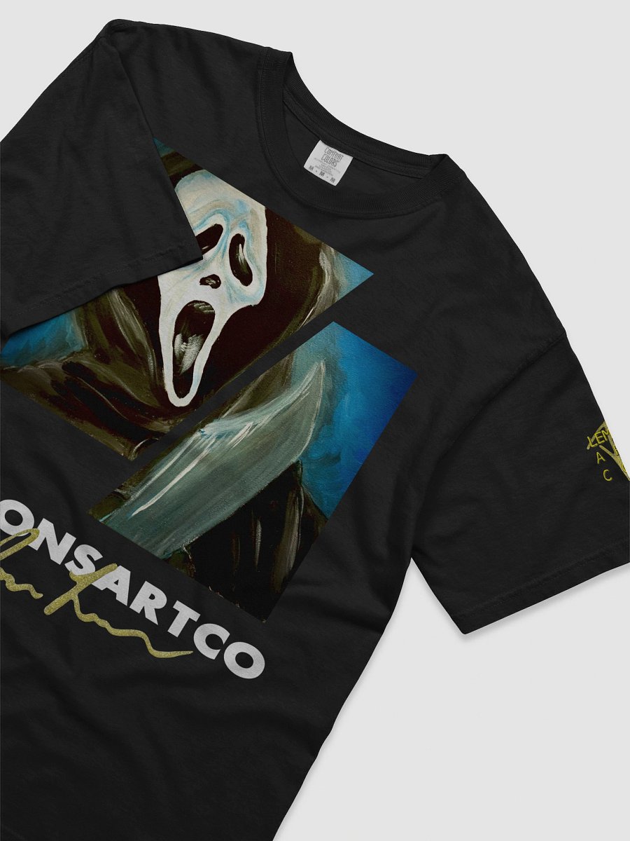 Ghostface with a Knife Split Design Tee product image (29)