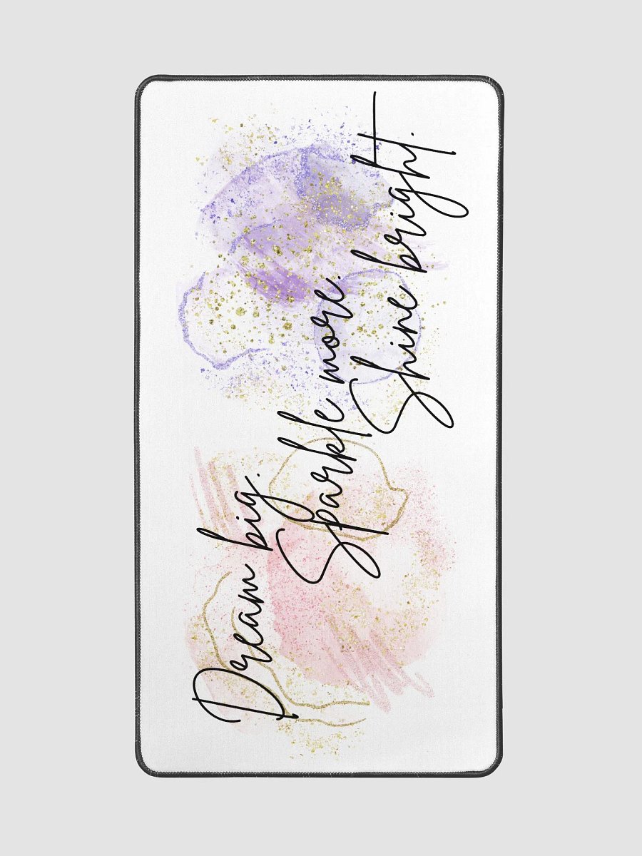 Dream Big Desk Mat - Motivational Quote Design product image (2)