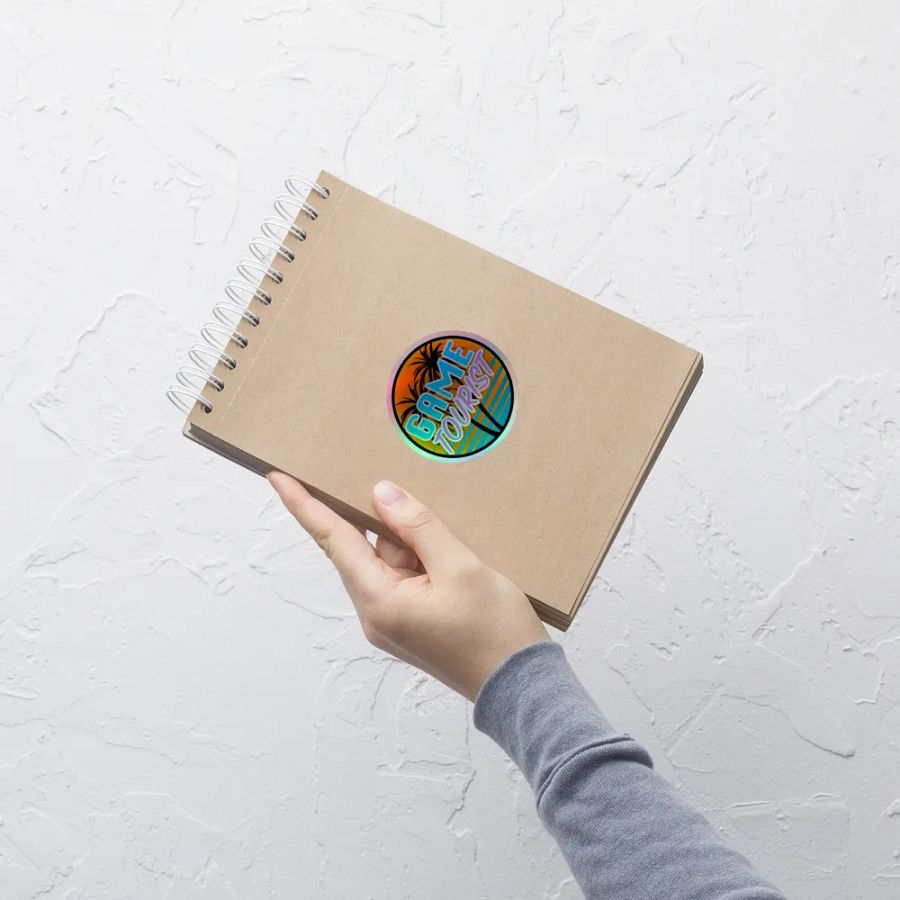 Game Tourist Holographic Sticker product image (7)
