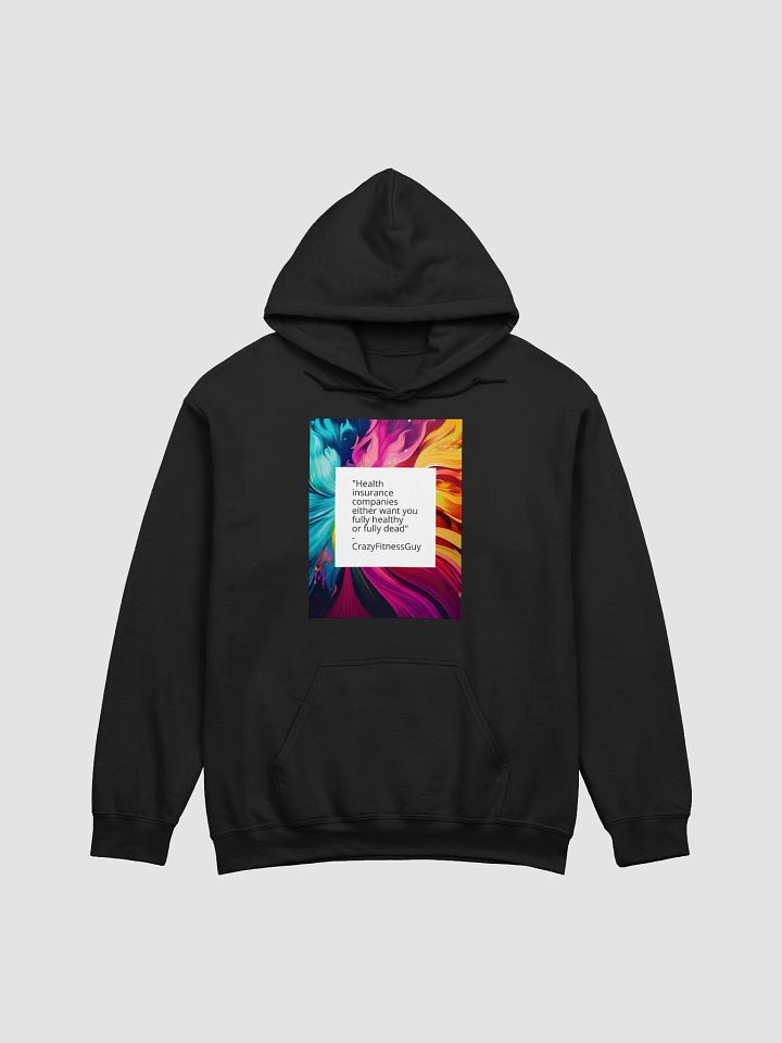 CrazyFitnessGuy Total Health Advocacy Hoodie product image (1)