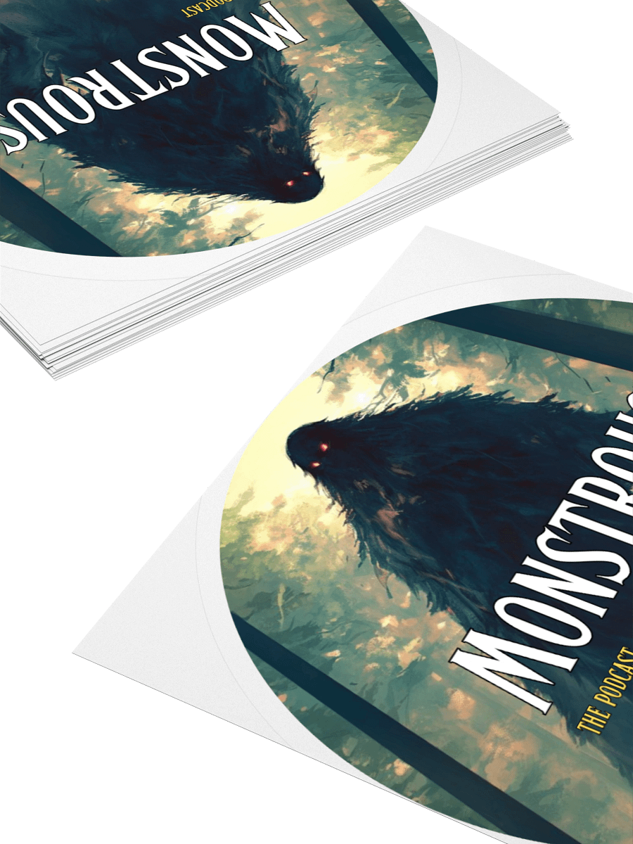 Monstrous Glare Sticker Set product image (4)