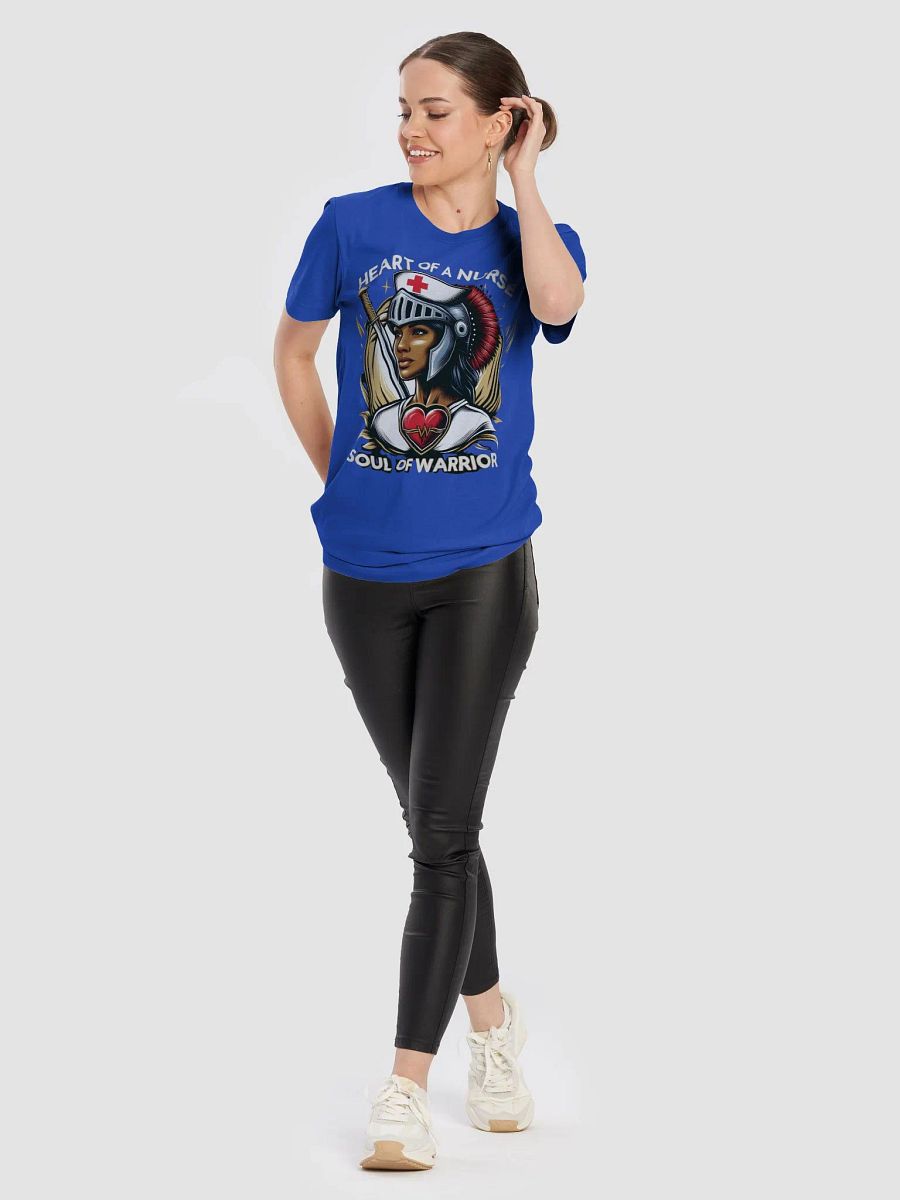 Heart of a Nurse, Soul of a Warrior T-Shirt product image (106)