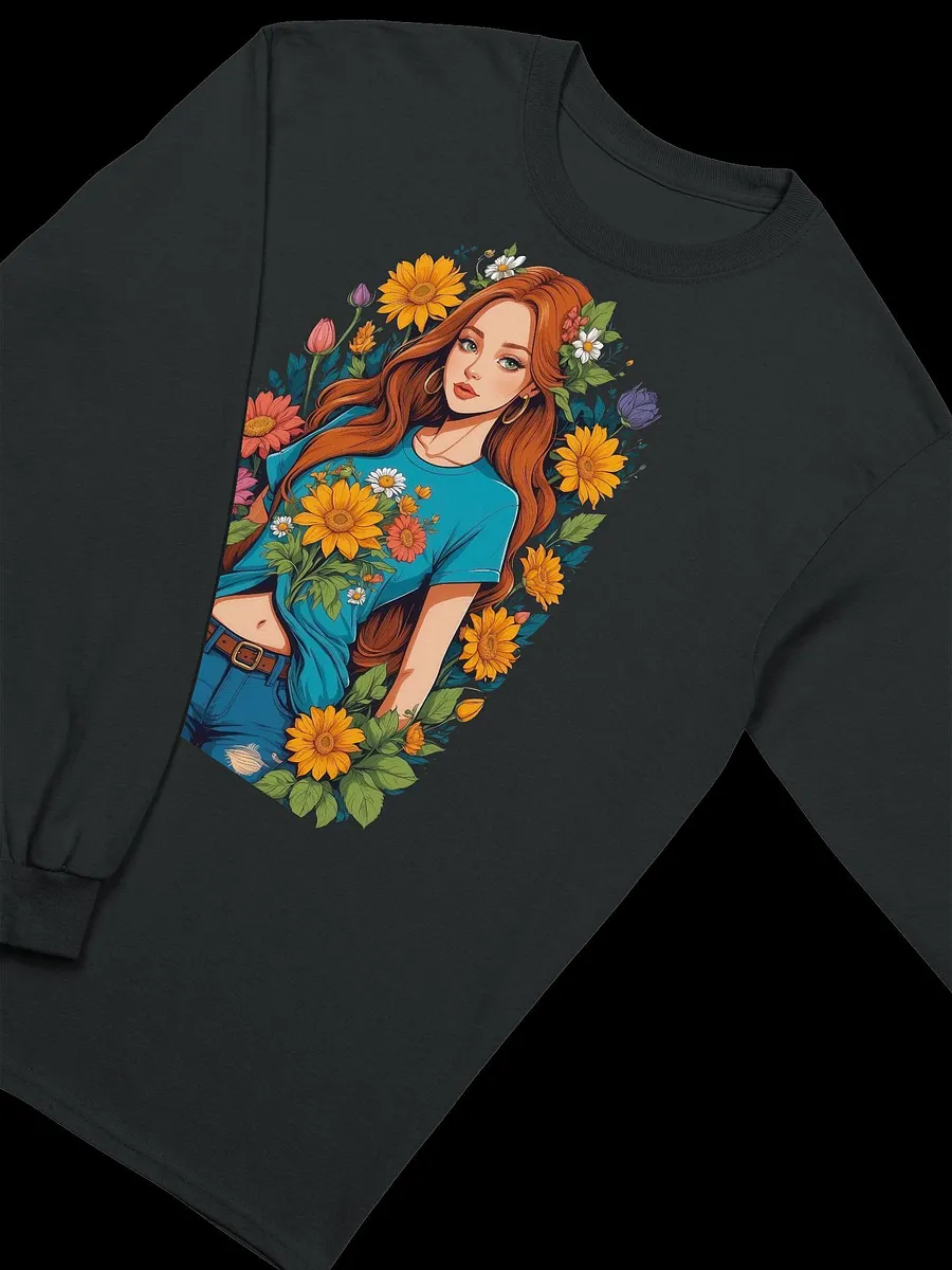 Bloomcore Flower Girl v1 - Gildan Ultra Cotton Unisex Long Sleeve T-Shirt product image (3)